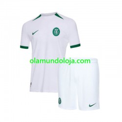 Camisola Sporting CP Criança Equipamento Segundo 2024-2025 Manga Curta